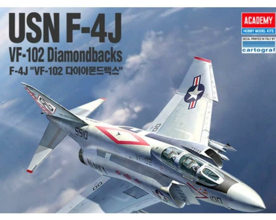 Plastic * | Academy/Mrc 1/48 F4J Vf102 Diamondbacks Usn Fighter Classical