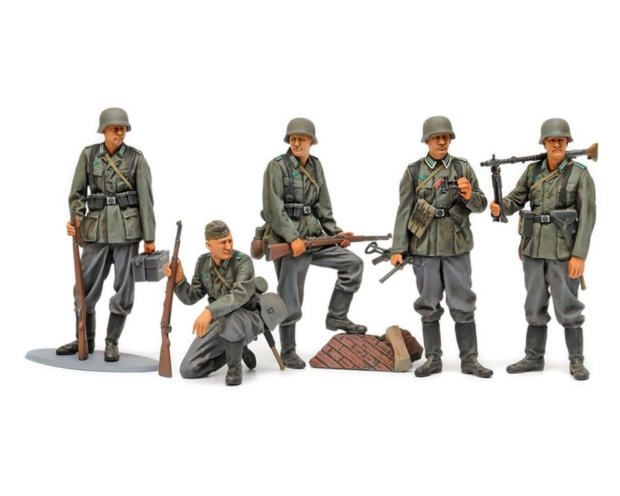 Plastic * | Tamiya 1/35 Mid Wwii German Infantry Set Model Kit Best Choice