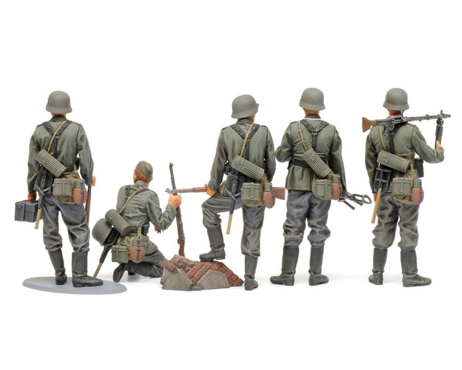 Plastic * | Tamiya 1/35 Mid Wwii German Infantry Set Model Kit Best Choice