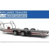 Plastic * | Aoshima 1/24 Brian James A4 Auto Transporter Promotions