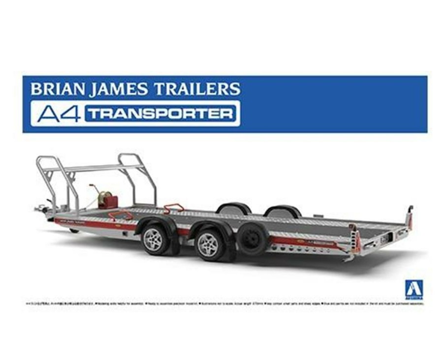 Plastic * | Aoshima 1/24 Brian James A4 Auto Transporter Promotions