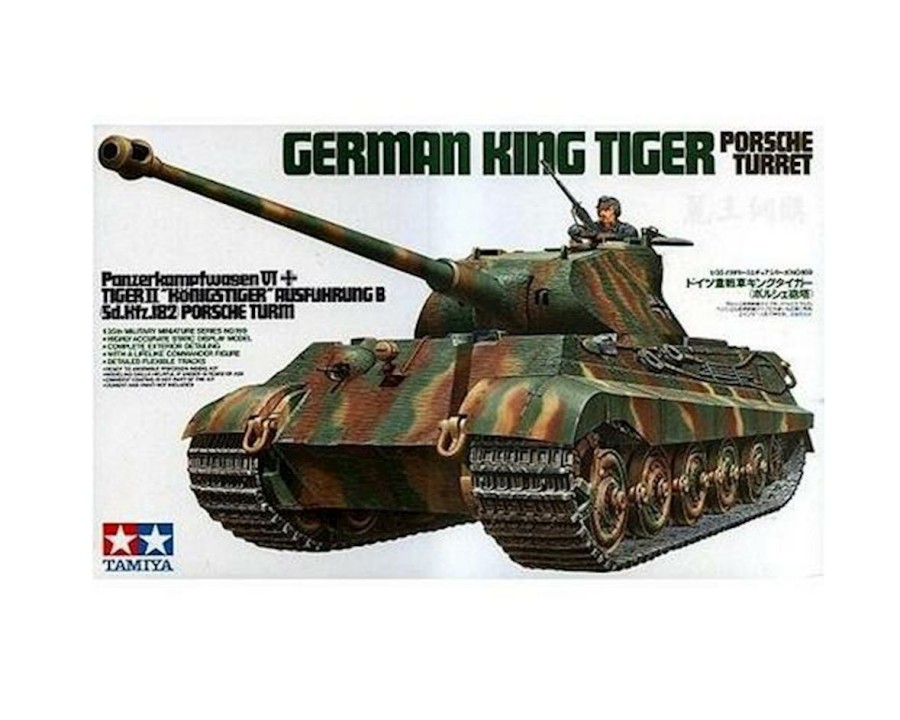 Plastic * | Tamiya 1/35 King Tiger Porsche Top Sellers