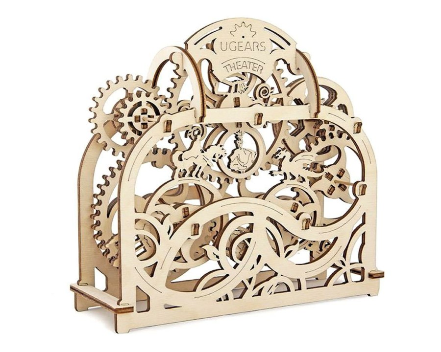 Wood * | Ugears Mechanical Wooden Theater 3D Model Sales