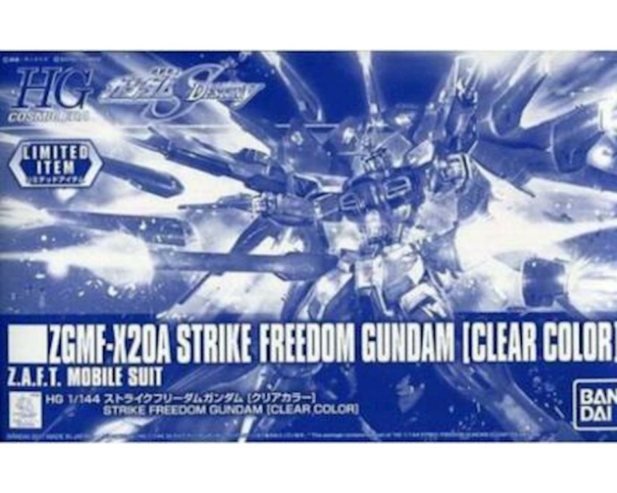 Plastic * | Bandai *Bc* Hg 1/444 Strike Freedom Gundum Clr New