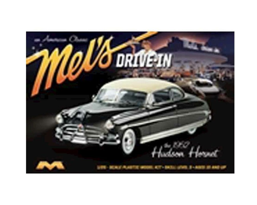 Plastic * | Moebius Model 1/25 1952 Hudson Hornet Car Mel'S Drive-In Model Kit Discounts