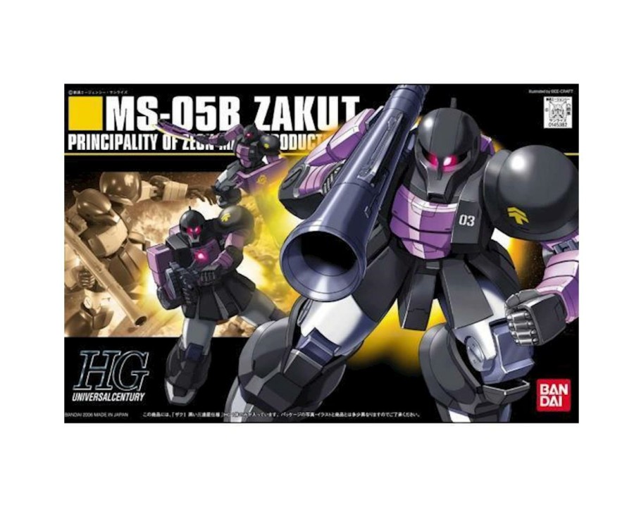 Plastic * | Bandai 1/144 Zaku I Black Trinity Less Expensive