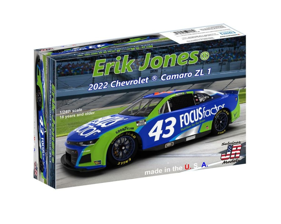 Plastic * | Street Jam Salvinos Jr Models 1/24 Erik Jones 2022 Nascar Zl1 Livery Promotions