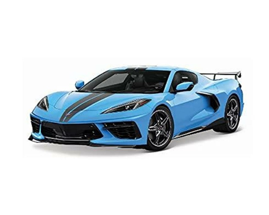 Diecast * | Maisto International 1/18 Se 2020 Corvette Z51 Wing Blue Discounts