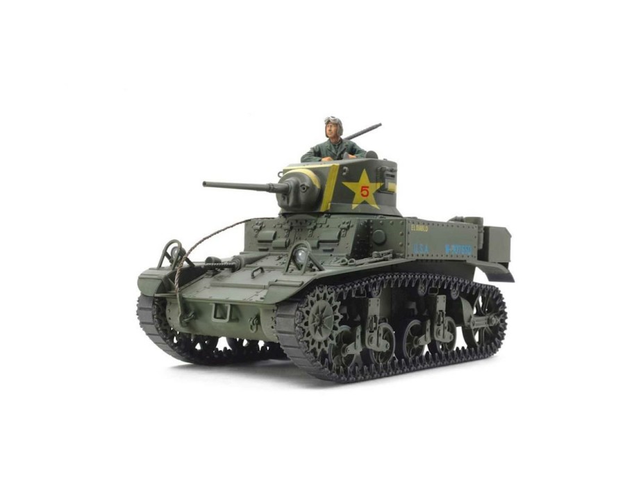 Plastic * | Tamiya 1/35 U.S. M3 Stuart Light Tank Model Kit (Late Production) Offering Discounts