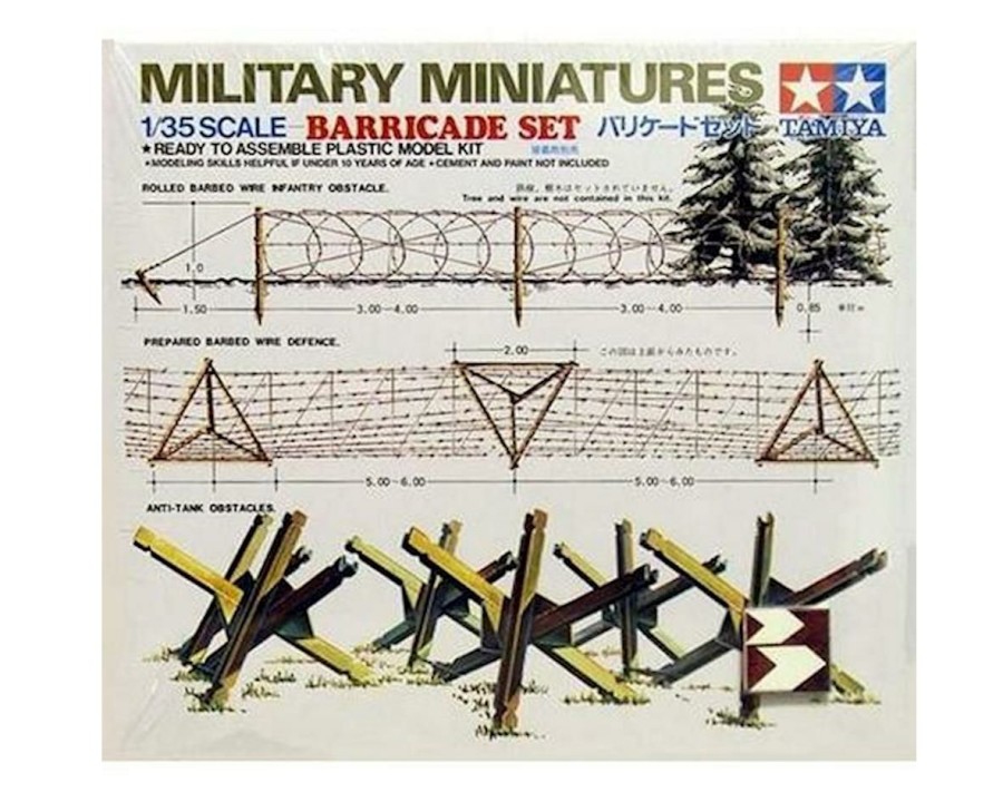 Diorama & Accessories * | Tamiya 1/35 Barricade Model Set Sales