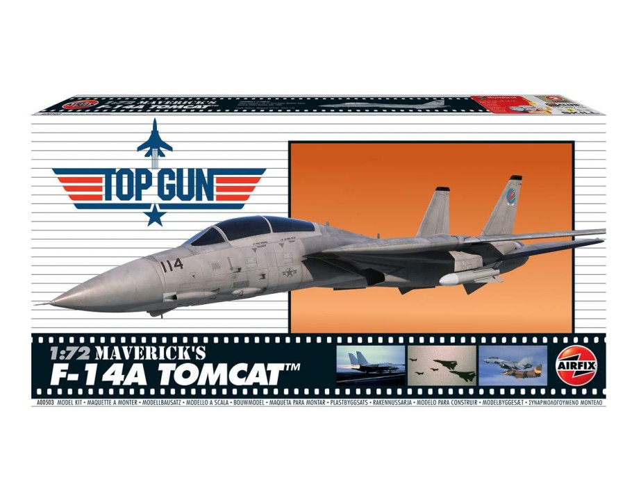 Plastic * | Airfix 1/72 Top Gun F-14 Tomcat Classical