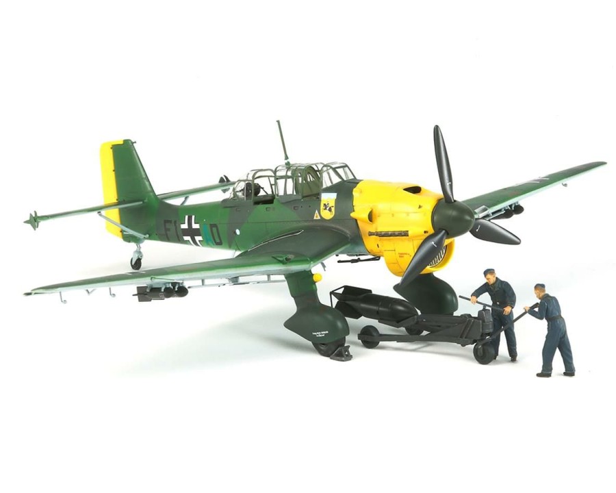 Plastic * | Tamiya 1/48 Junkers Ju87 B-2 Stuka Model Airplane Kit Discount Store