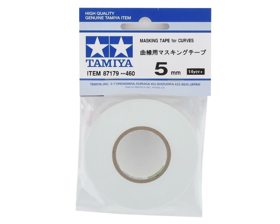 Paints & Supplies * | Tamiya 5Mm Masking Tape (For Curves) Best Choice