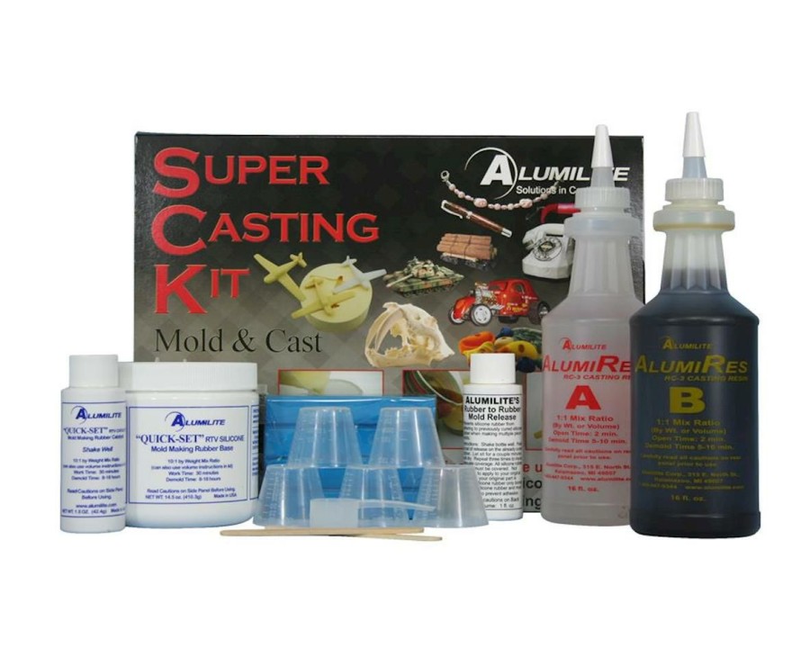 Paints & Supplies * | Alumilite Super Casting Kit: Resin Offering Discounts