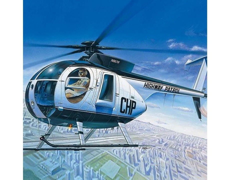 Plastic * | Academy/Mrc 1/48 Hughes 500D Police Helicopter Less Expensive