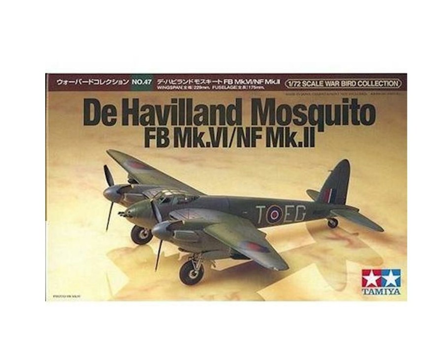 Plastic * | Tamiya 1/72 Mosquito Fb Mk Vi/Nf Mk Ii Aircraft Discount Store