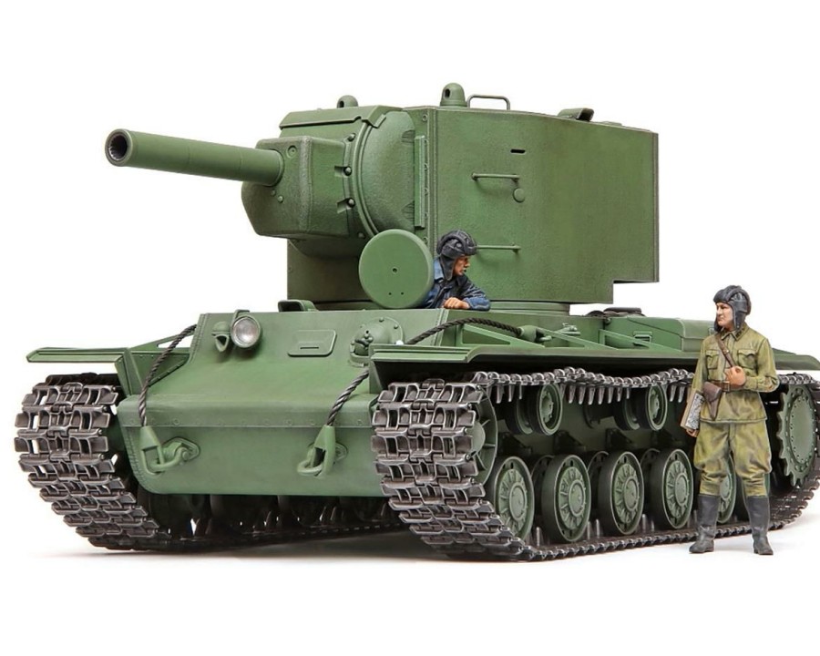 Plastic * | Tamiya 1/35 Russian Heavy Tank Kv-2 Model Kit Promotions