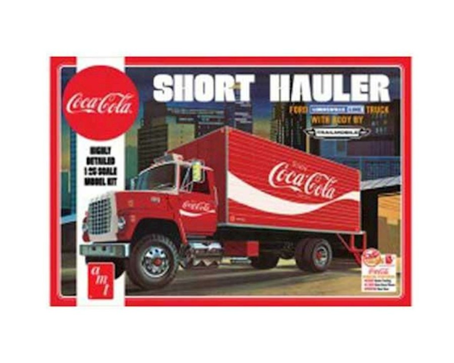 Plastic * | Amt 1/25 1970 Ford Louisville Short Hauler, Coca Cola Discount Store