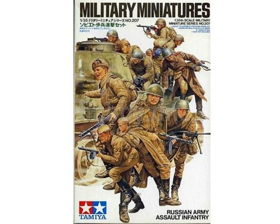 Plastic * | Tamiya 1/35 Russian Army Assault Infantry Model Set Discount Store