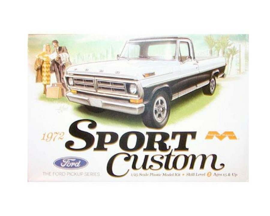 Plastic * | Moebius Model 1/25 Scale 1972 Ford Sport Custom Model Kit Best-Selling